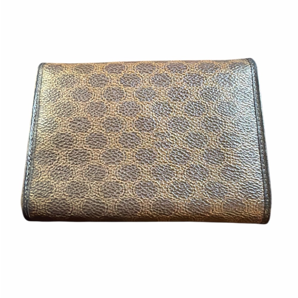Celine Vintage Macadam Monogram Trifold Wallet - Picture 2 of 4